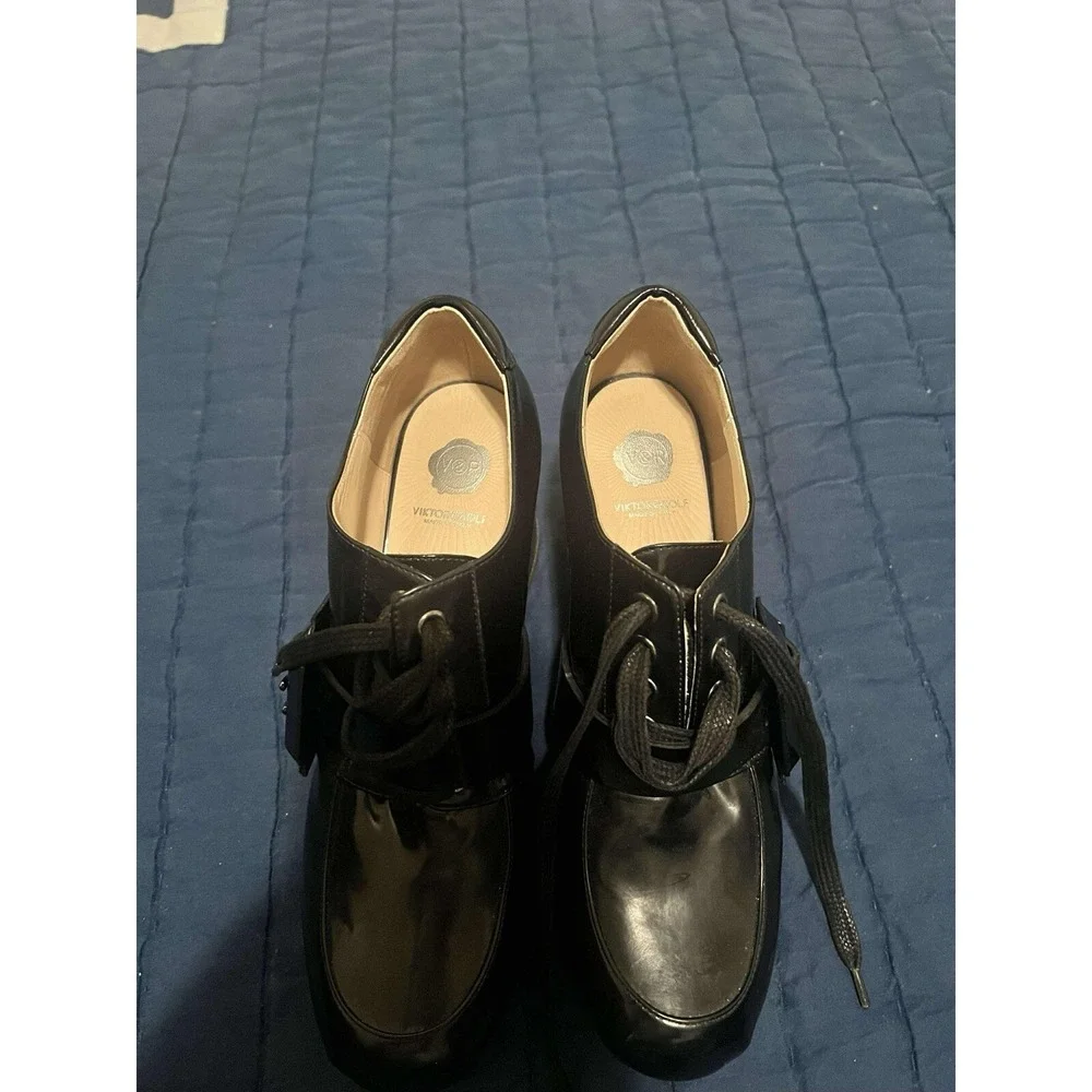 Viktor‎ & Rolf Platform Oxford Shoes Womens 9.5 - 10 Imported From Italy Size 40